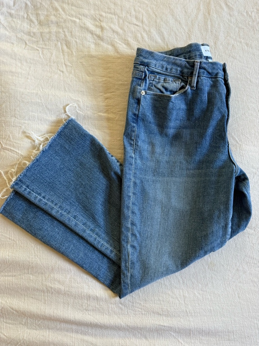 Frame Denim Women's Blue Boot Cut Jeans